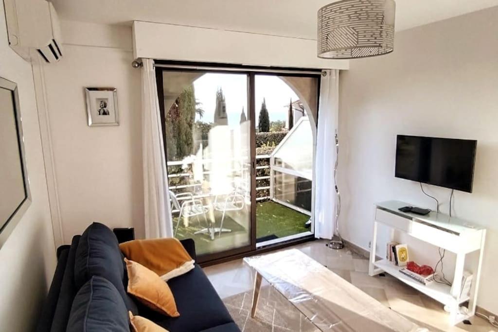 Residence De Luxe Sun Paradis, Studio Terrasse, Vue Mer Piscine 칸느 외부 사진