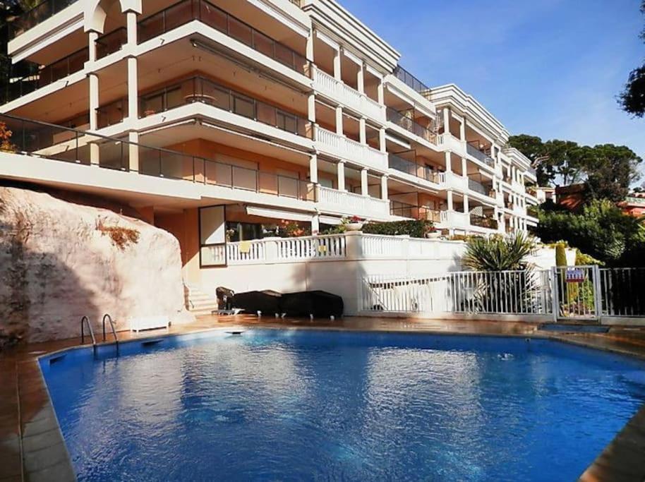 Residence De Luxe Sun Paradis, Studio Terrasse, Vue Mer Piscine 칸느 외부 사진