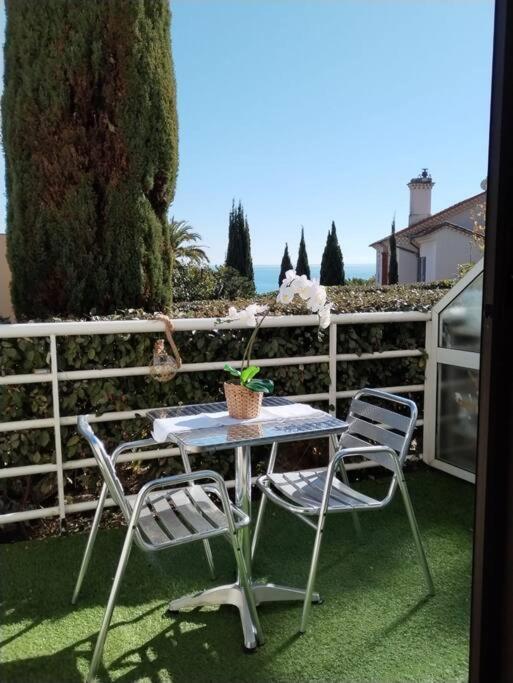 Residence De Luxe Sun Paradis, Studio Terrasse, Vue Mer Piscine 칸느 외부 사진